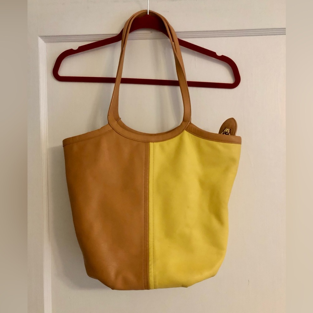 COACH Bea Colorblock Soft Leather Tote Bag - Picture 6 of 13